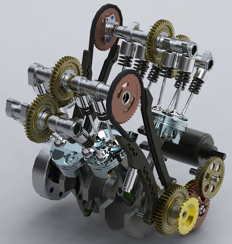 Aprilia RSV4 Factory Silnik